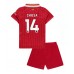 Maillot de foot Liverpool Federico Chiesa #14 Domicile vêtements enfant 2024-25 Manches Courtes (+ pantalon court)